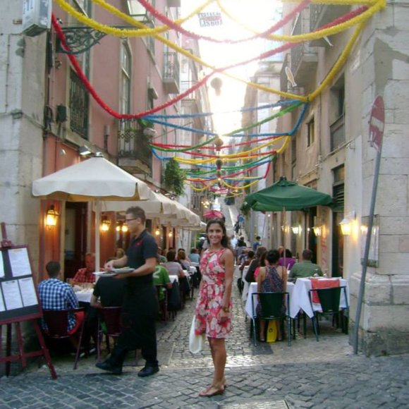 EVERLY Summer Sunflower Dress Size Small. Coral with white, blue, green accents. - Picture 2 of 5
